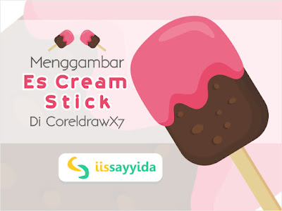 Cara Menggambar Es Krim Stik Di CorelDraw X7