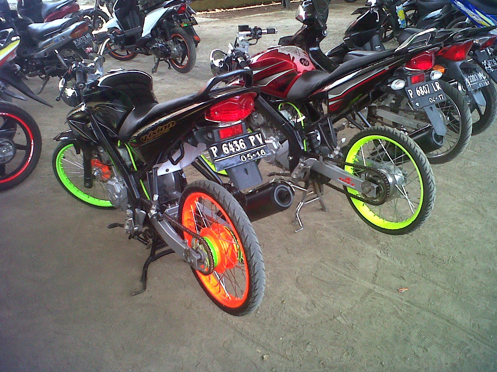 Modifiksi Vixion Velg Ruji