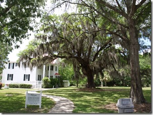 A South Carolina plantation home from the civil war.