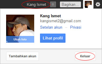 logout gmail