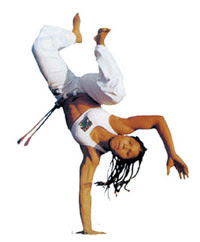 Woman in Capoeira