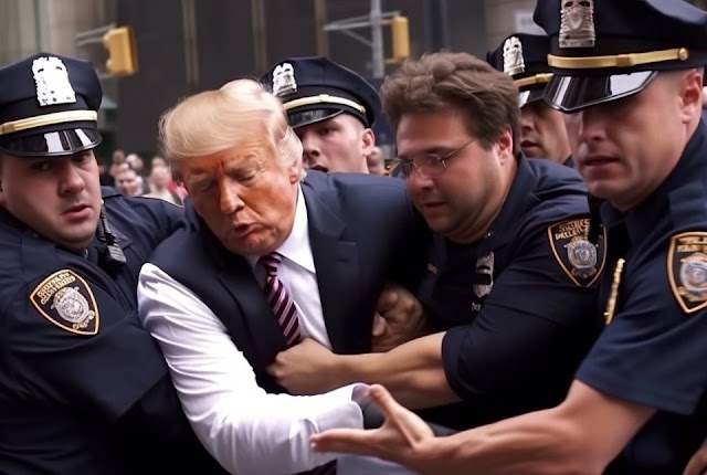Hình ảnh deepfake ông Trump bị bắt tràn ngập mạng Twitter
