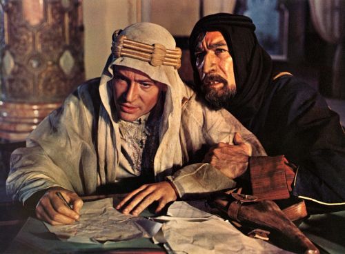 Peter O'Toole and Anthony Quinn