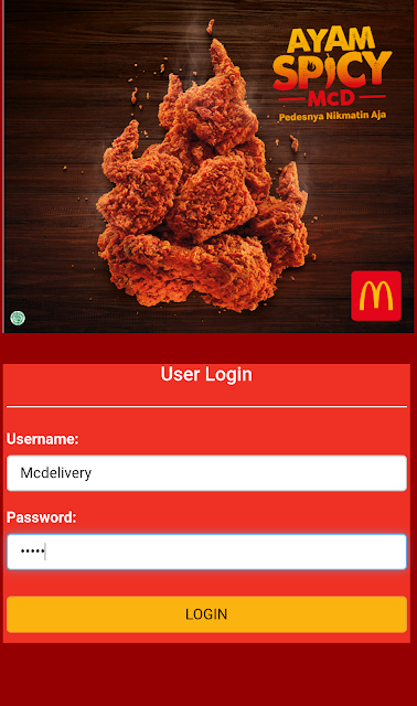 Password wifi McDonald's