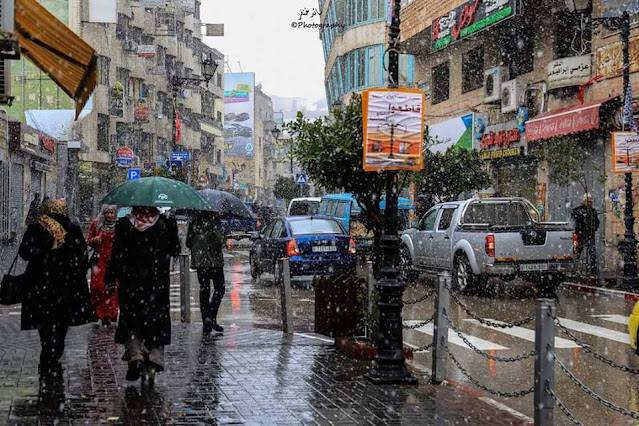 الأحوال الجوية: فلسطين تشهد أمطاراً وعواصفاً رعدية والرياح القوية وخطر الانزلاق