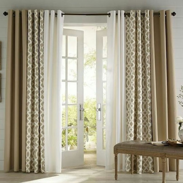 luxury & beautiful living room curtains design ideas