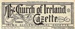 Search the 1913-1915 Church of Ireland Gazette
