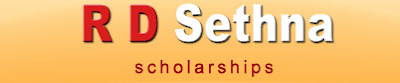 Scholarship 2015 by RD Sethna Trust