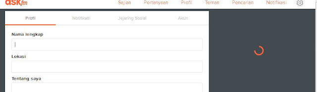 Cara mengisi data akun profil askfm kamu agar terkenal  