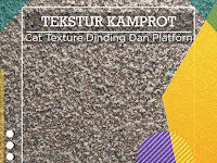 Jasa Cat Dekoratif Motif Tekstur Pasir