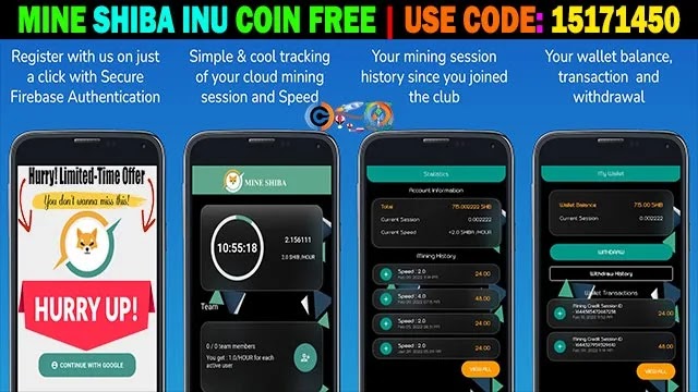 Mine SHIBA INU Coin Free | USE CODE: 15171450