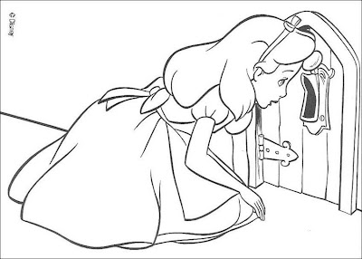 Alice Wonderland Coloring Pages on Alice In Wonderland Coloring Pages From Disney   Disney Princess