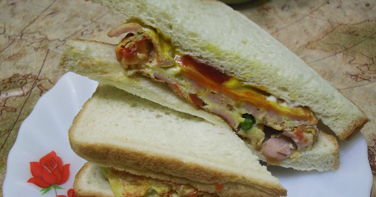 STARANISE CAFE: Sandwich Telur Sosej