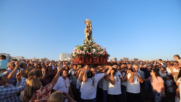 Horario y recorrido de la procesión de la Virgen del Carmen en Punta Umbría