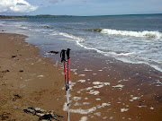 {Finally on the beach at Montrosejust me and the waves}