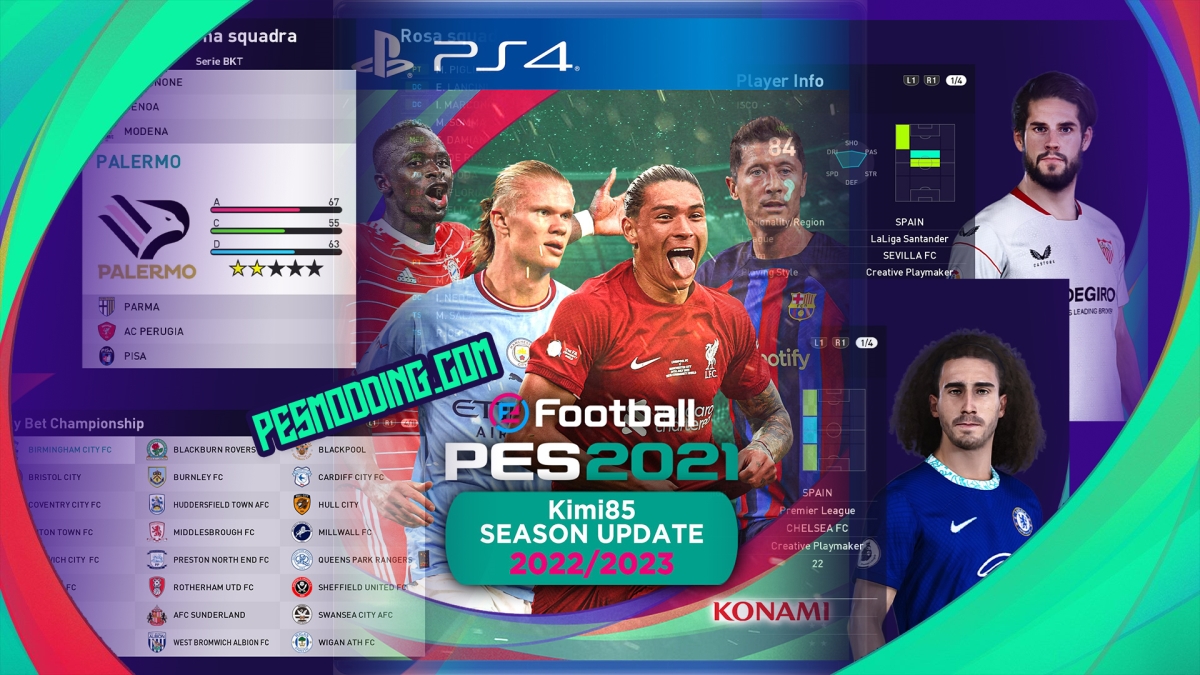 Download PES 2023 PPSSPP Updated Summer Transfers