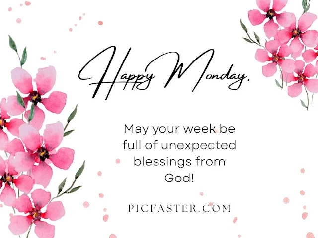 monday monring blessings