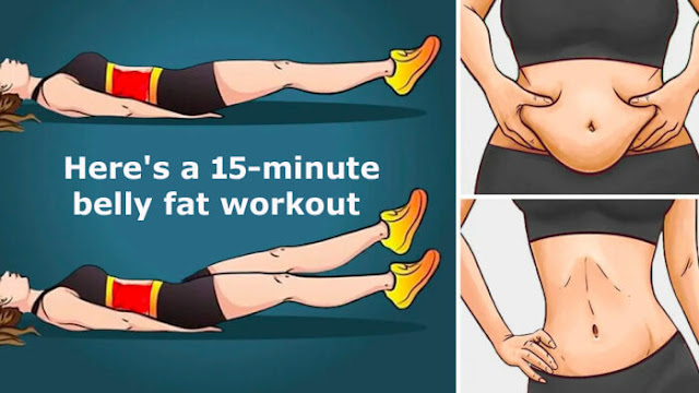 Here’s a 15-minute belly fat workout for people who can’t go to the gym