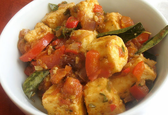 paneer tomato thai indo curry