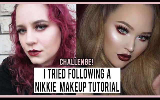 I TRIED FOLLOWING A NIKKIETUTORIALS MAKEUP TUTORIAL