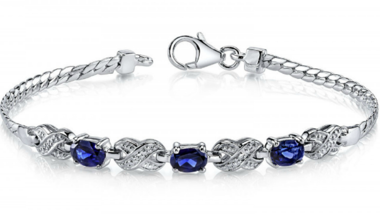 sapphire bracelet