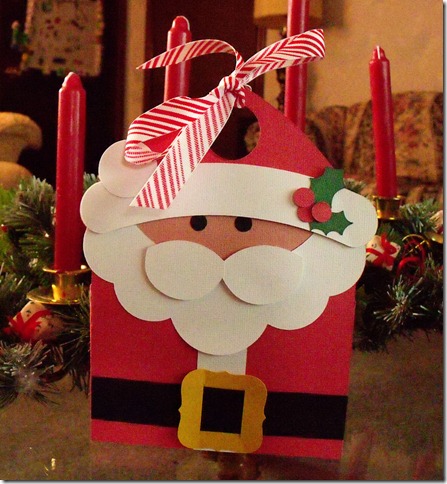 santa treat bag