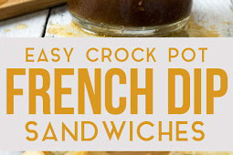 Easy Crock Pot French Dip Sandwiches