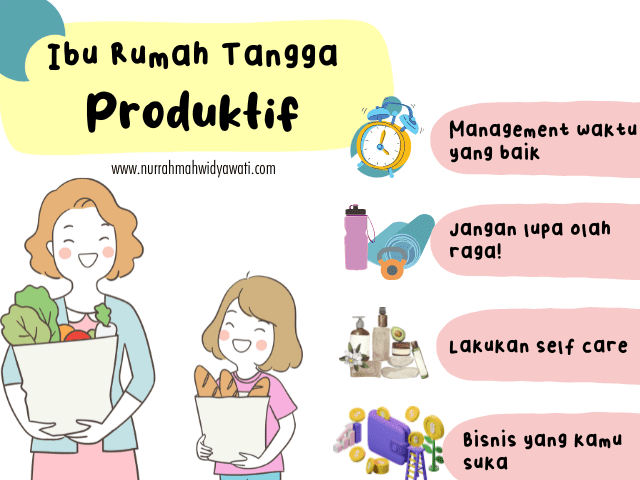 Tips Menjadi Ibu Rumah Tangga yang Produktif dan menghasilkan uang