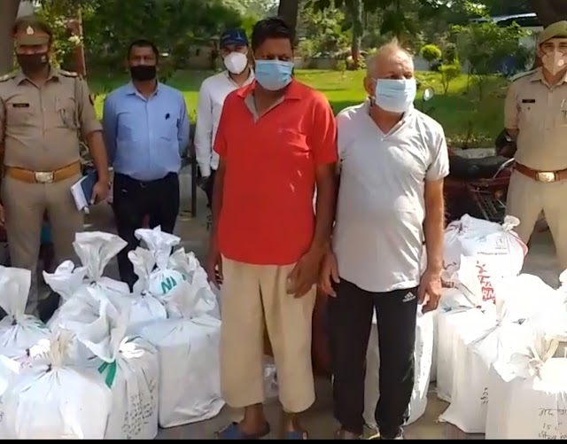 थाना कविनगर पुलिस और फूड विभाग की टीम ने नकली घी बनाने वाले दो अभियुक्त किए गिरफ्तार