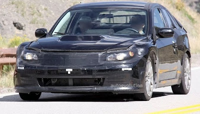 Prototype Subaru FT-1986 STI was seen in the U.S