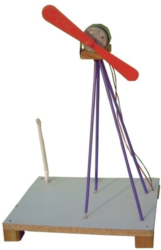 Wind-mill-generator--model