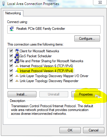 How To Configure a PC to a Local Area Network