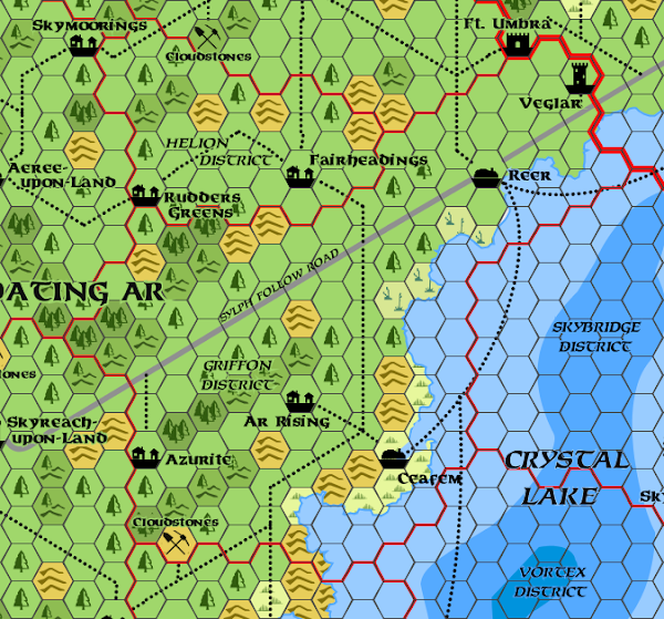 Mystara Alphatia Ar Griffon Map