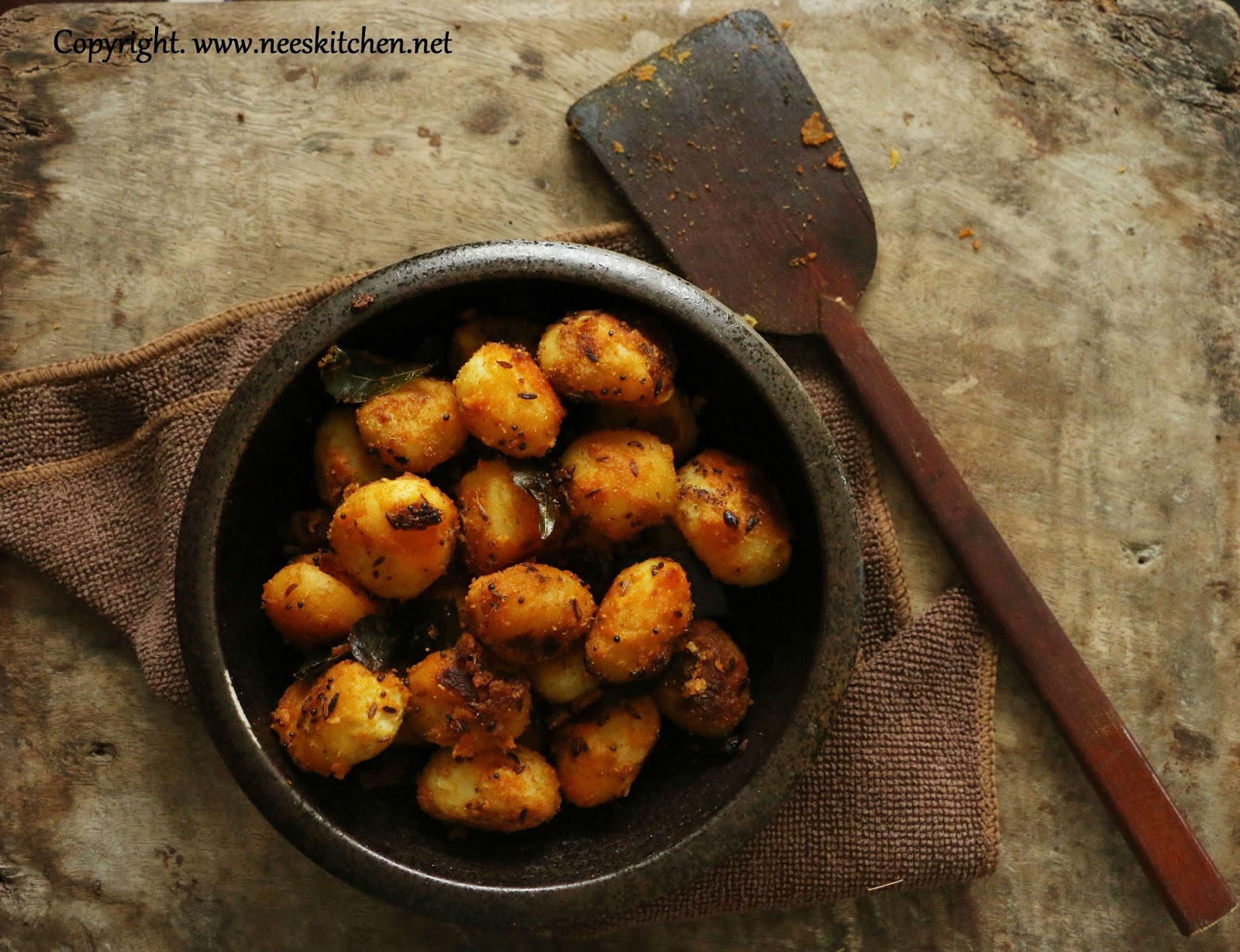 Baby Potatoes in Pickle Oil  Cooking with Leftovers - Nee 