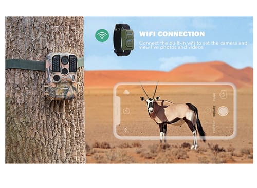 Usogood 24MP 1296P WiFi GameTrail Camera