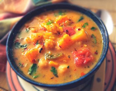 Coconut Chick Pea Soup Recipe - Vegan and Gluten-Free