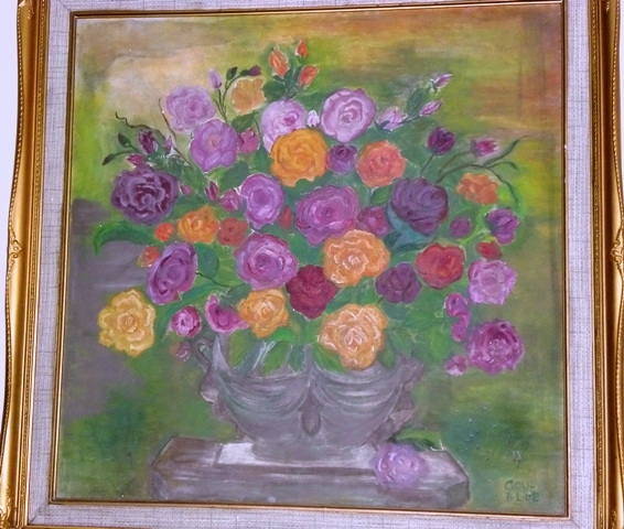 Rumondang Art Gallery: Lukisan Bunga Mawar