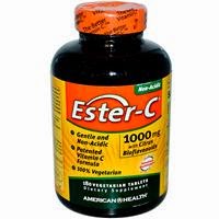 iHerb Coupon Code YUR555 American Health, Ester-C, 1000 mg with Citrus Bioflavonoids, 180 Veggie Tabs