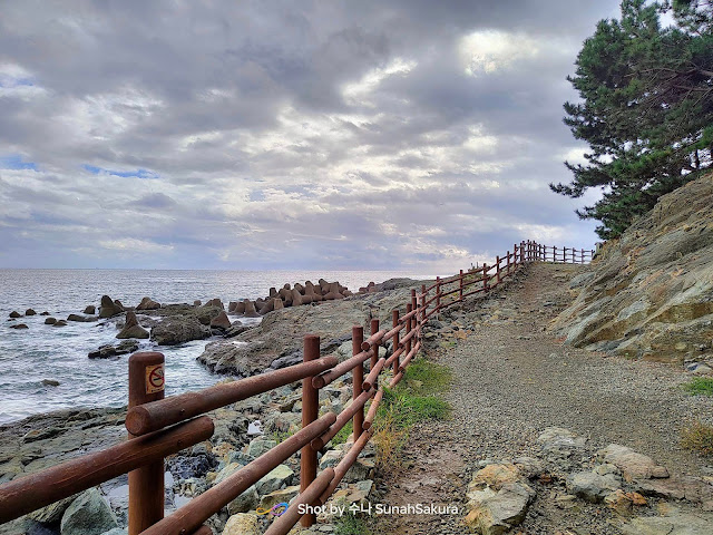 Jalan-jalan di Igidae Coastal Walk Pada Cuti Hari Hangul Korea