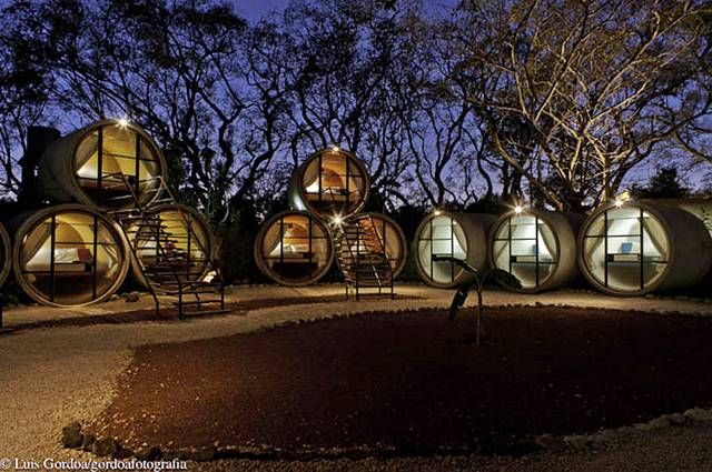 Hotel of Pipes In Mexico