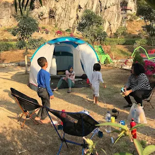 Camping di Wisata Batu Lawang