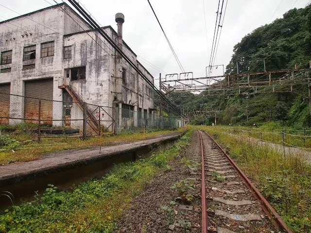 熊ノ平駅跡　変電所