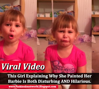 This Girl Explaining Why She Painted Her Barbie Is Both Disturbing And Hilarious