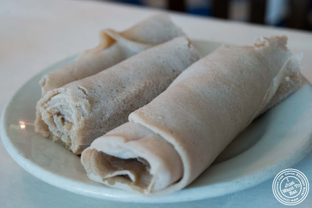 image of Injera bread at Awash Ethiopian restaurant in Brooklyn, New York