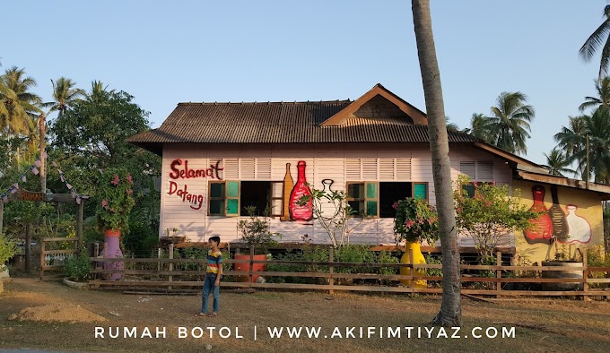 Uniknya Rumah Botol Di Terengganu