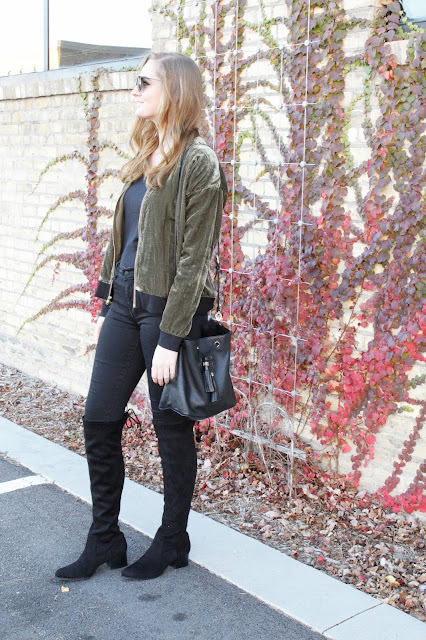 over the knee boots from DSW