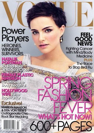 Natalie Portman Graces Vogue January 2011