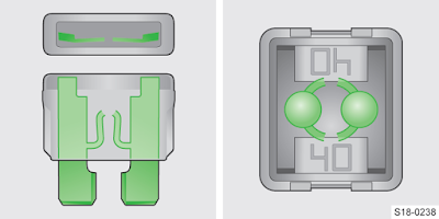 Blown fuse