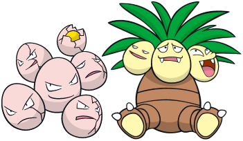 Exeggcute, Exeggcutor