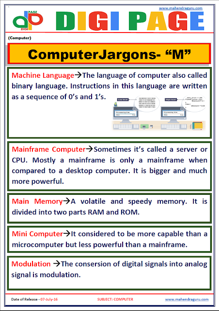 Digi Page - Computer Jargons